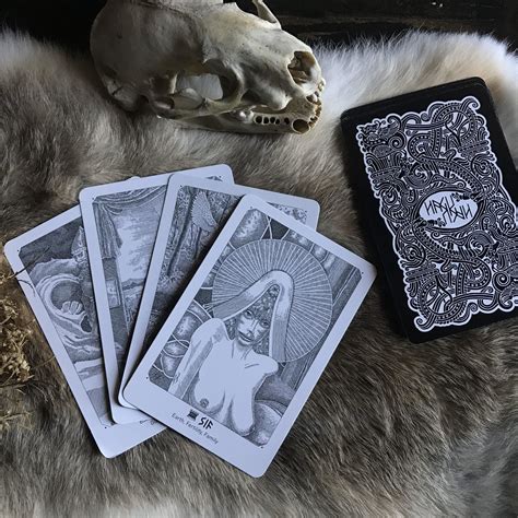 Delving into the Nine Worlds: Norse Divination Cards and the Realm of Yggdrasil